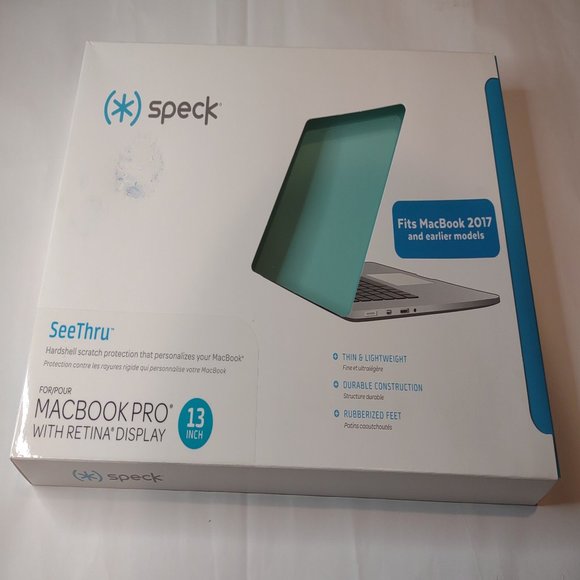 Speck SeeThru Hardshell Glossy case for MacBook Pro 13 inch - Picture 1 of 7